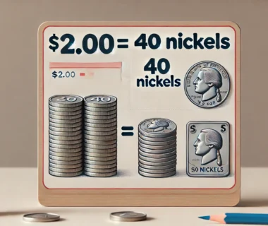 How Many Nickels In 2 Dollars?